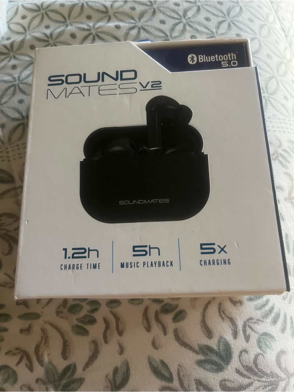 SoundMates V2 True Wireless Earbuds – Black